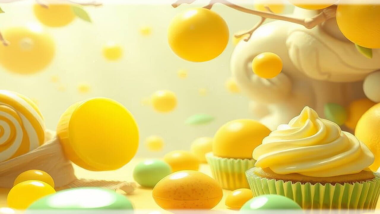 Sweetie Candy Maze: Yellow Lemon Image