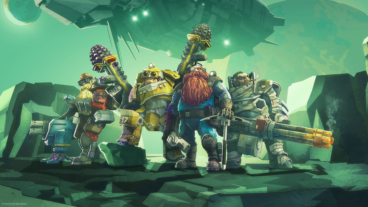 Deep Rock Galactic cover art