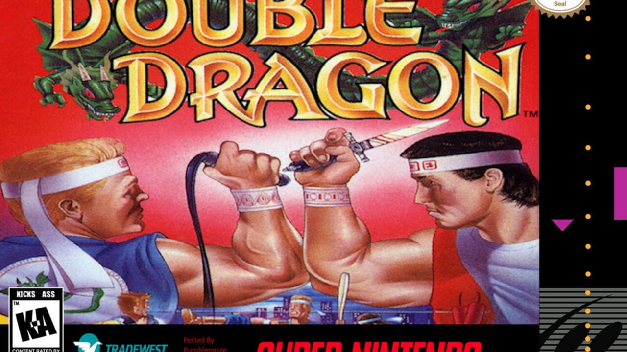 Double Dragon SNES Port media
