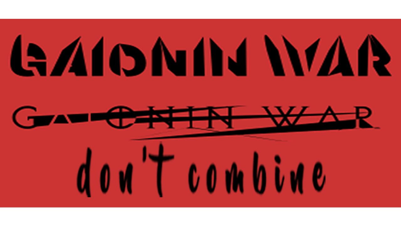 Gaionin War Don't Combine Image