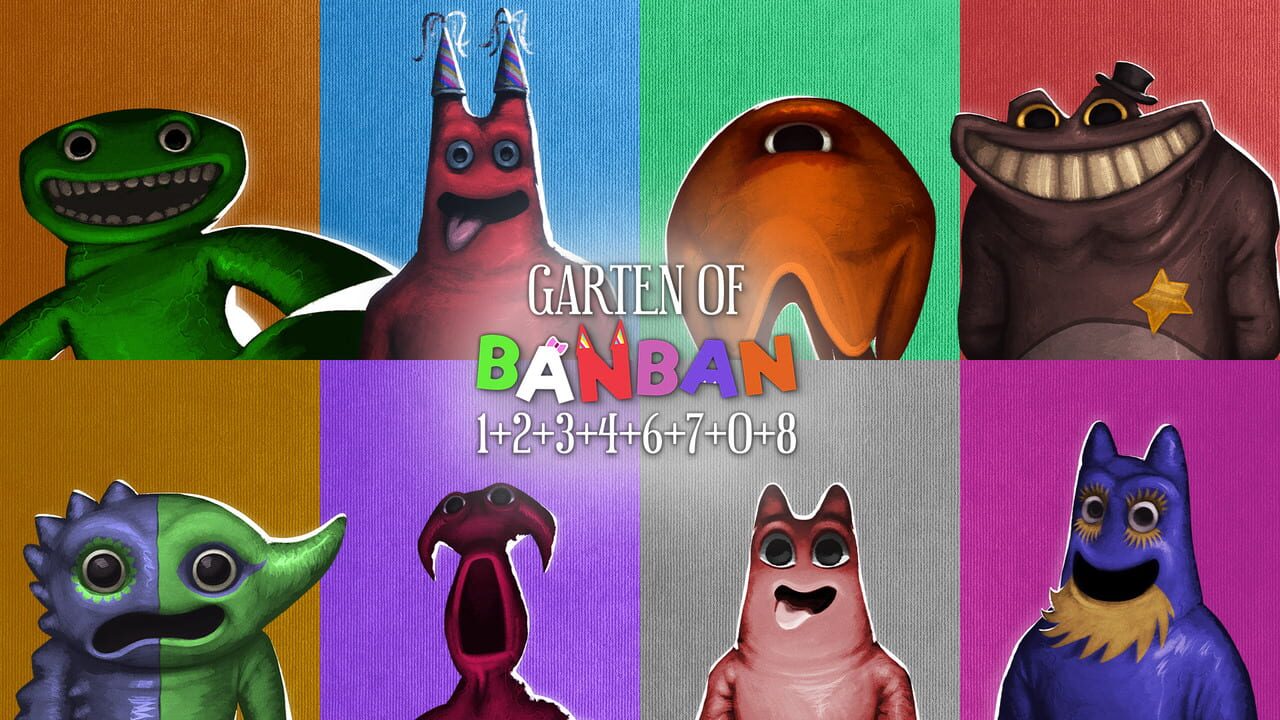 Garten of Banban Bundle: 0 + 1 + 2 + 3 + 4 + 6 + 7 + 8 Image