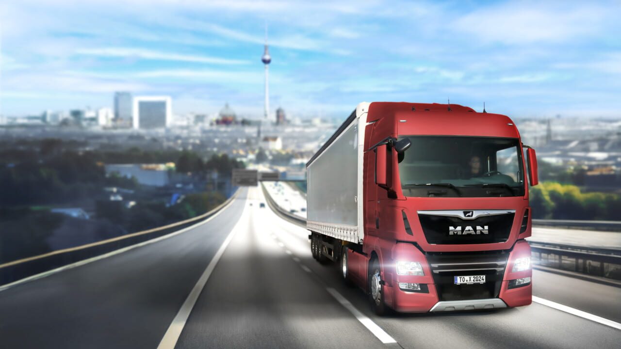 On the Road: Truck Simulator Image