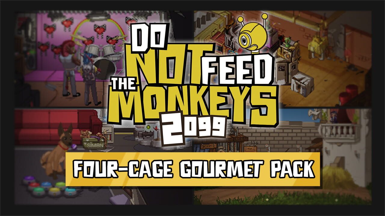 Do Not Feed the Monkeys 2099: Four Cage Gourmet Pack Image