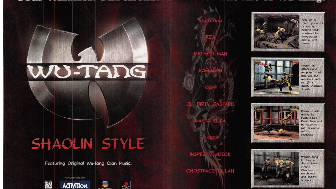 Wu-Tang: Shaolin Style Image