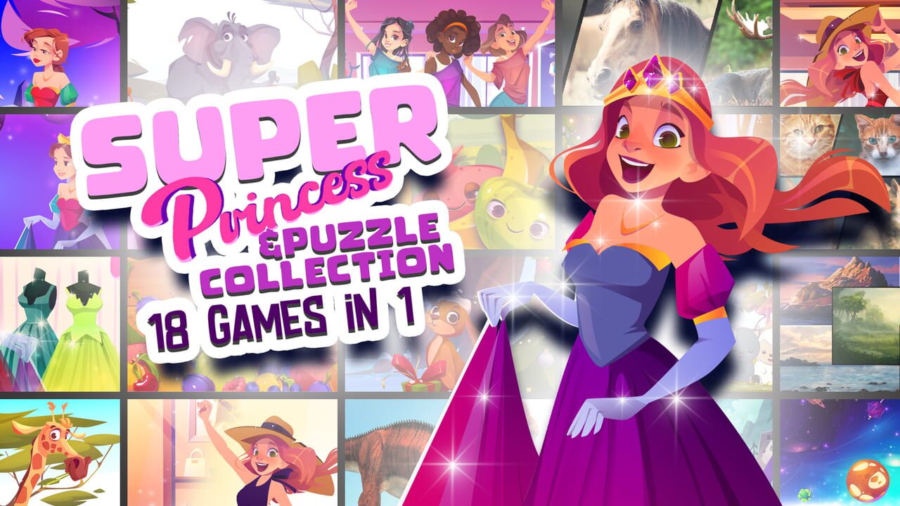 Super Princess & Puzzle Collection: 18 Games in 1 Image