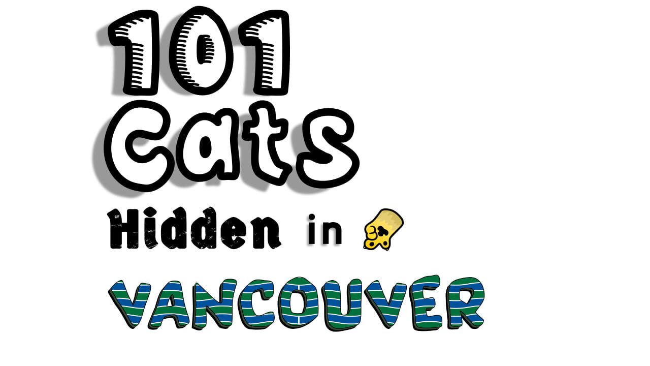 101 Cats Hidden in Vancouver Image