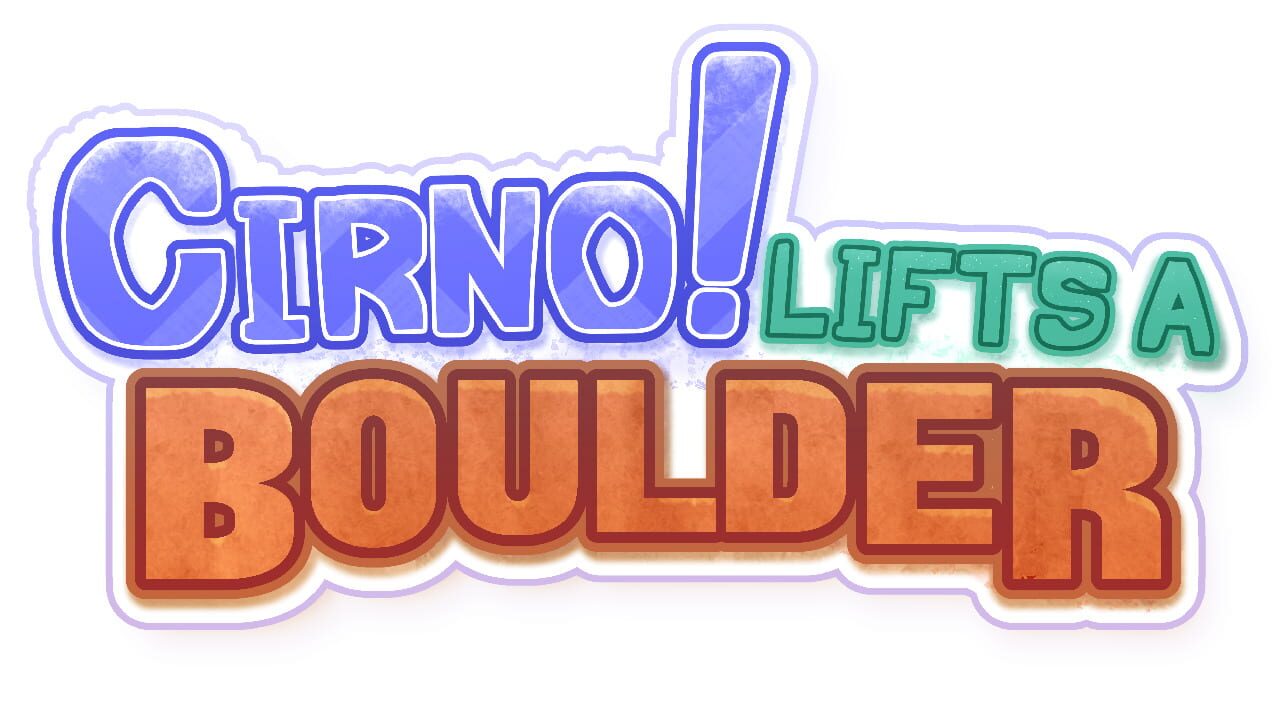 Cirno! Lifts a Boulder artwork 2