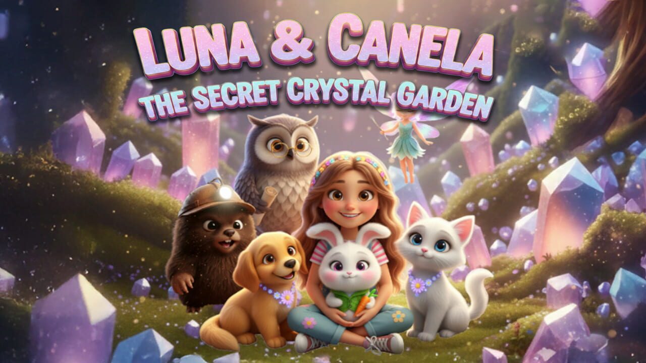 Luna & Canela: The Secret Crystal Garden Image