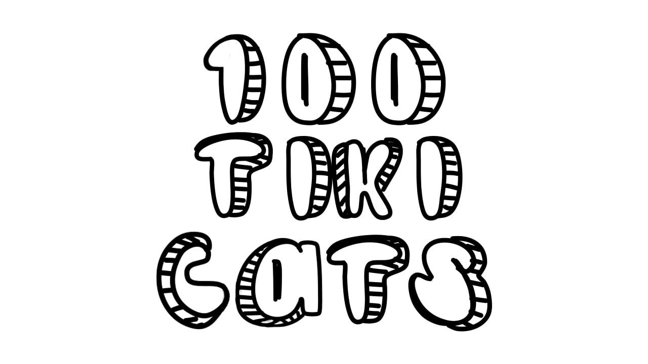100 Tiki Cats key art