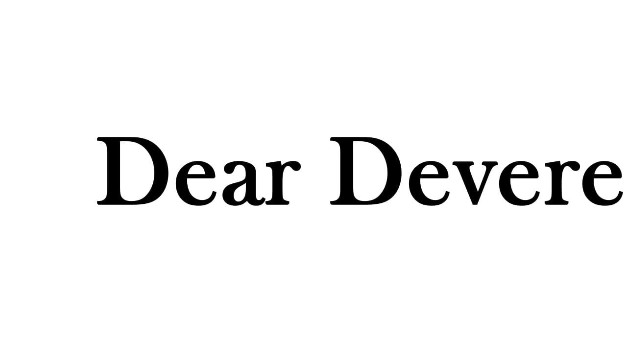 Dear Devere Image
