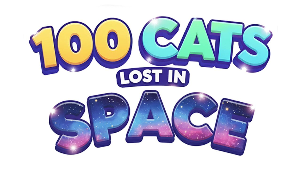100 Cats Lost in Space Find & Color Image