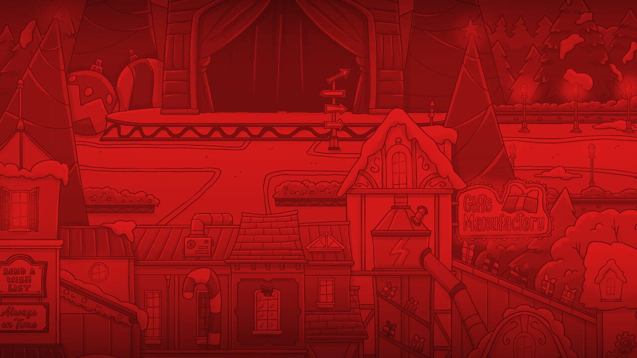 Hidden Cats in Christmas Image