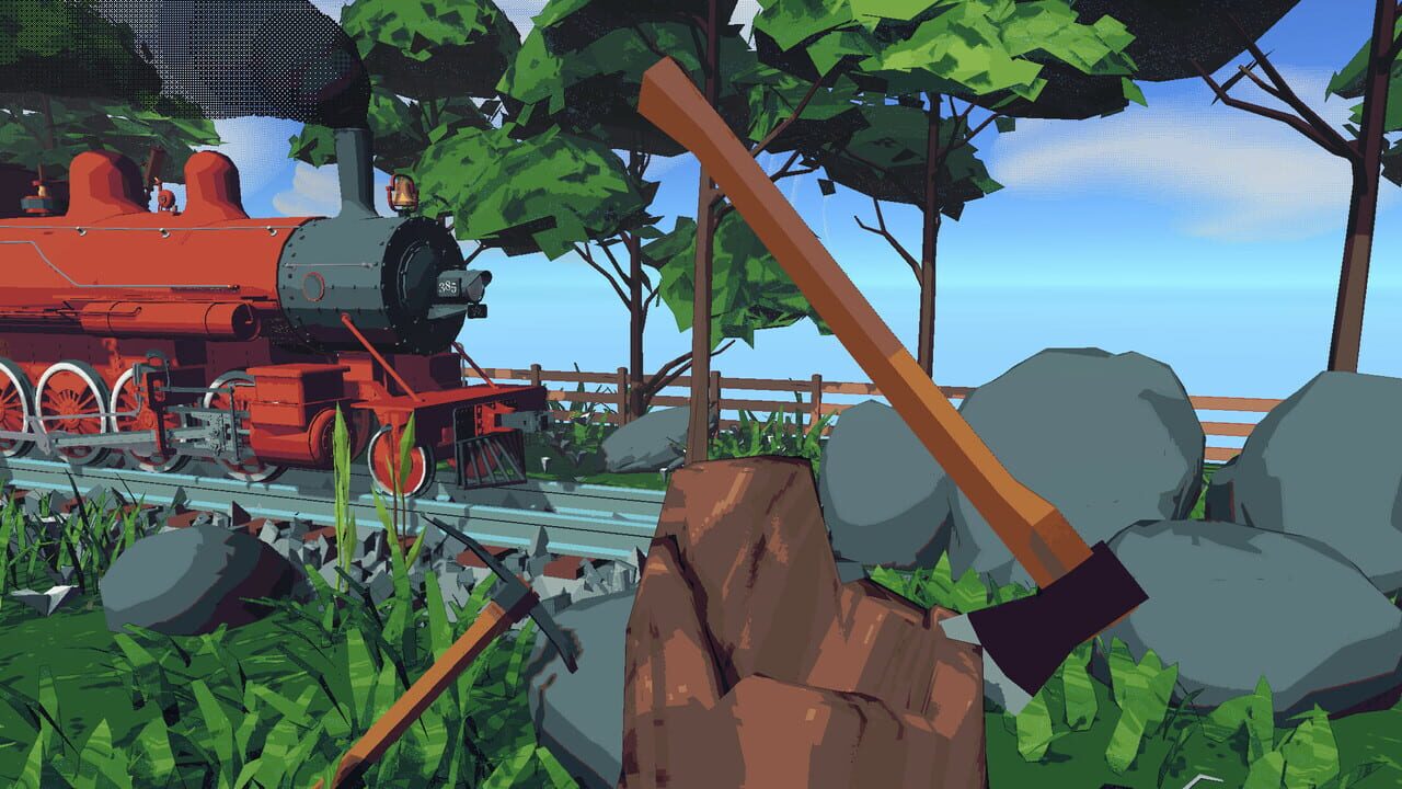 Train Goes Right artwork 1