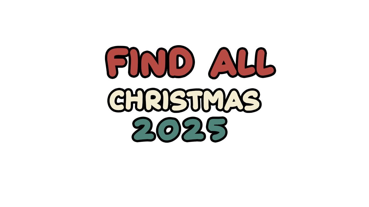 Find All: Christmas 2025 Image