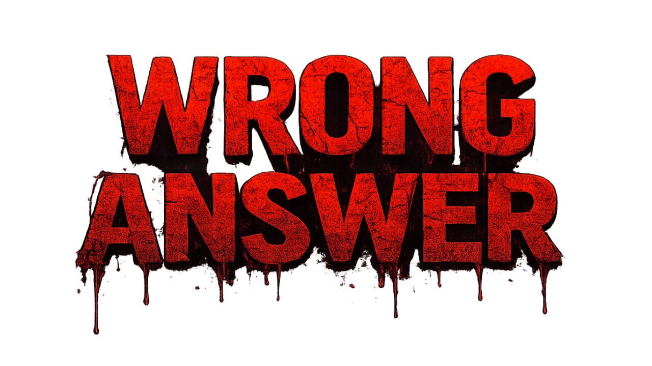 Wrong Answer Image