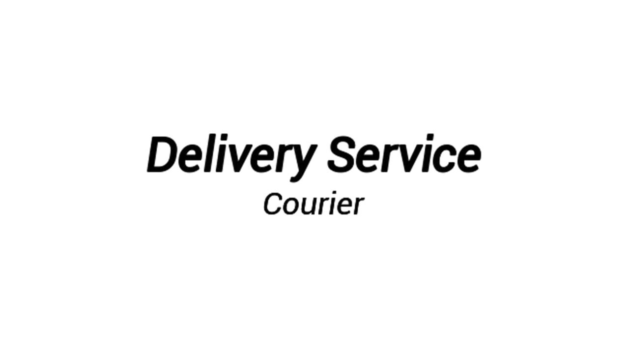 Delivery Service: Courier key art