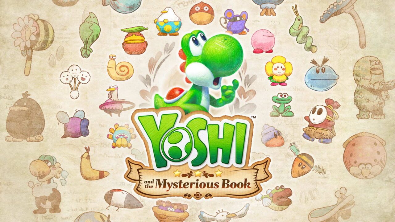 Yoshi and the Mysterious Book cover art