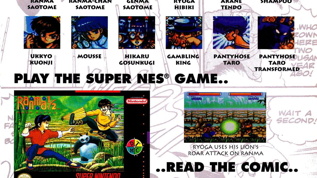Ranma 1/2: Hard Battle Image