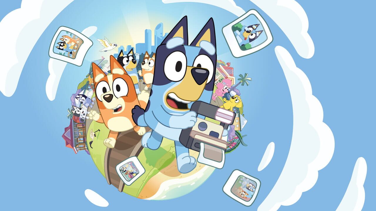 Bluey's Happy Snaps cover art
