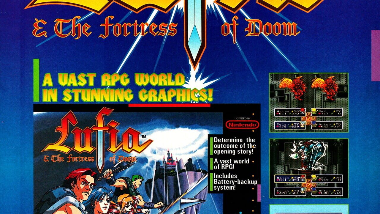 Lufia & the Fortress of Doom Image