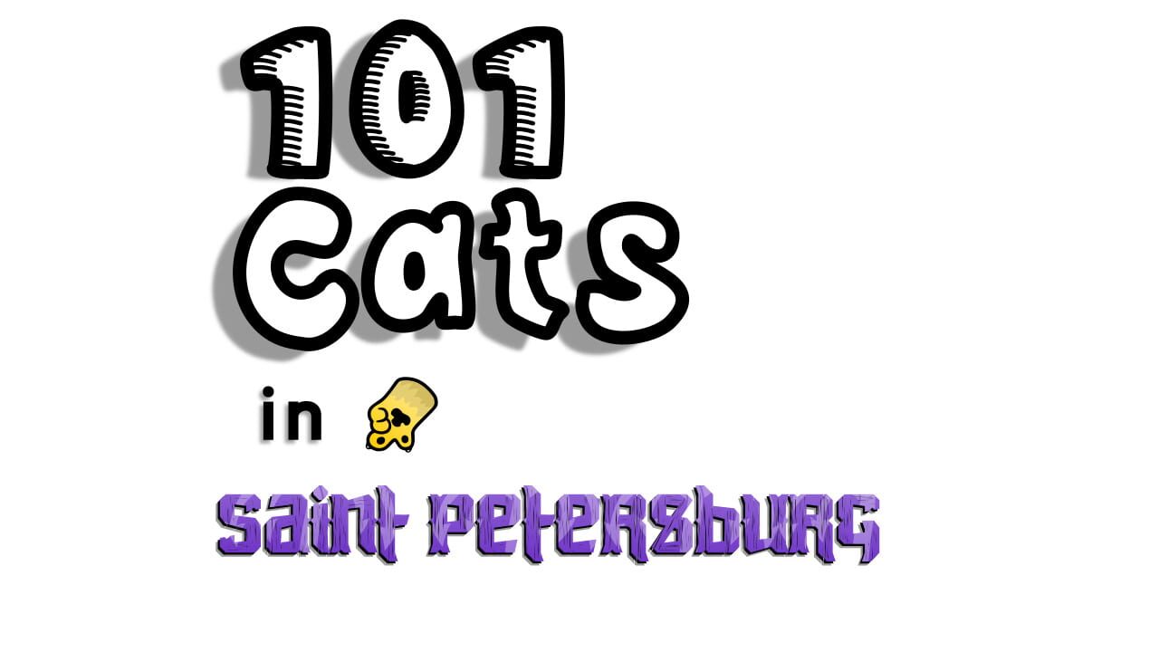 101 Cats in Saint Petersburg key art