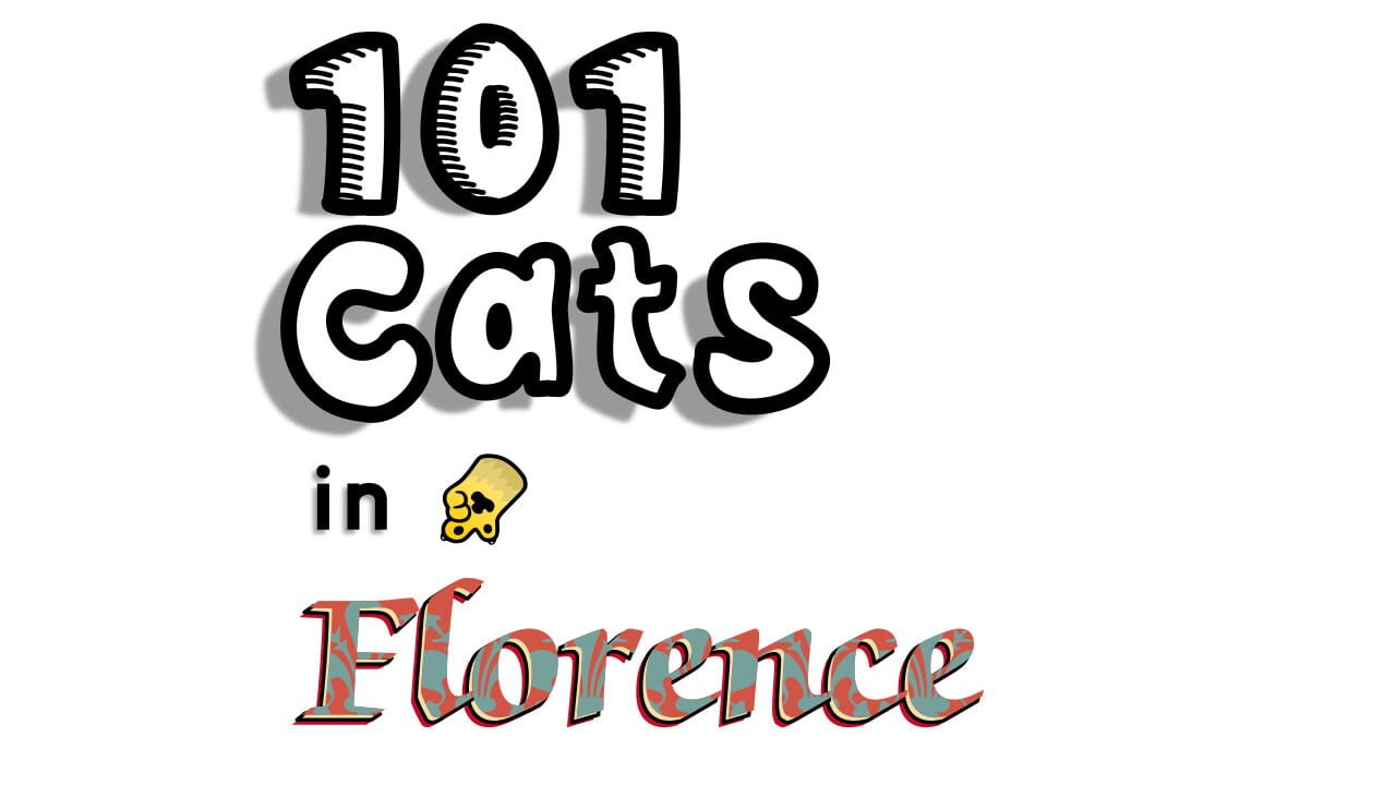 101 Cats in Florence key art