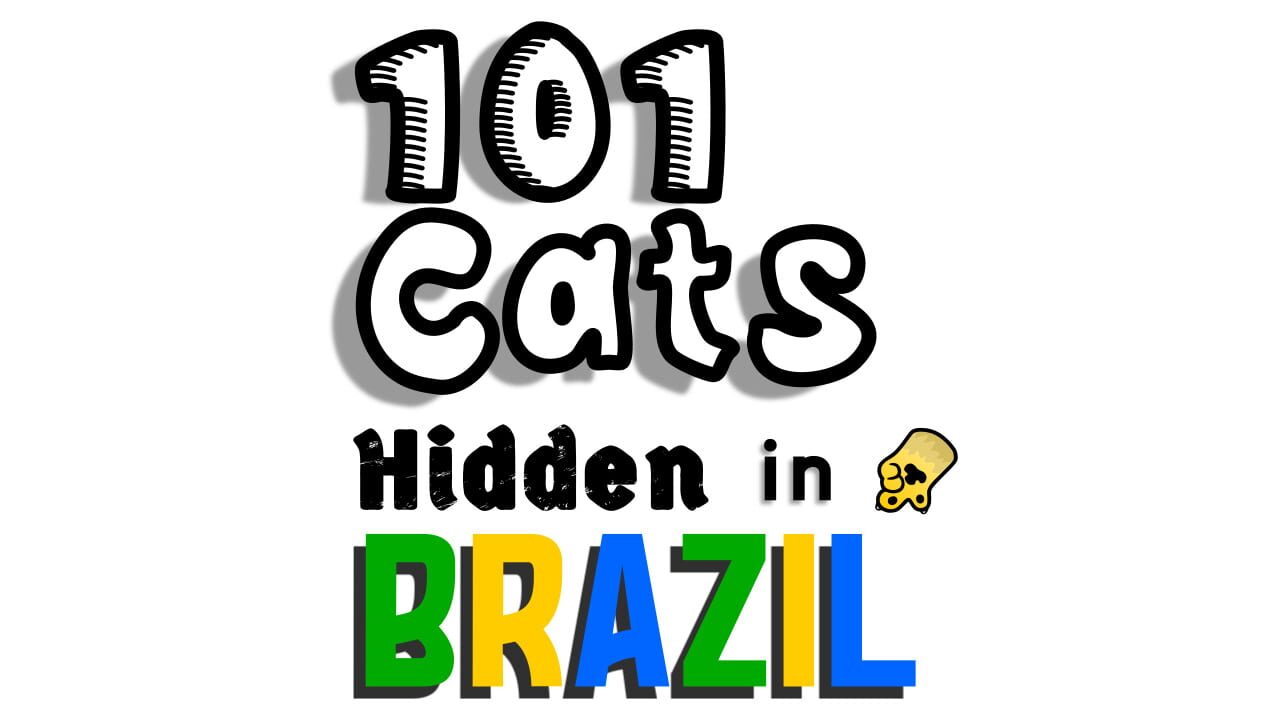 101 Cats Hidden in Brazil Image