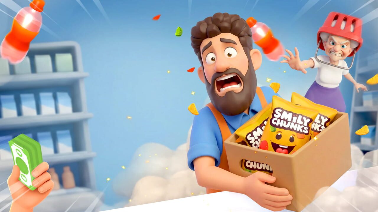 Shop & Stuff: Supermarket Simulator key art