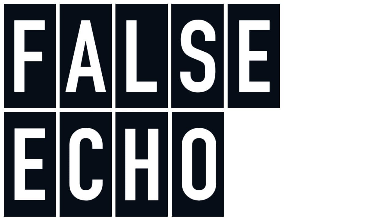 False Echo Image