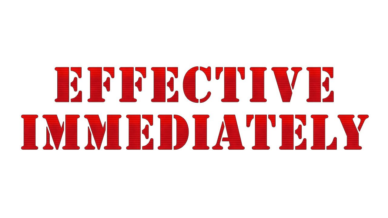 Effective Immediately artwork 4