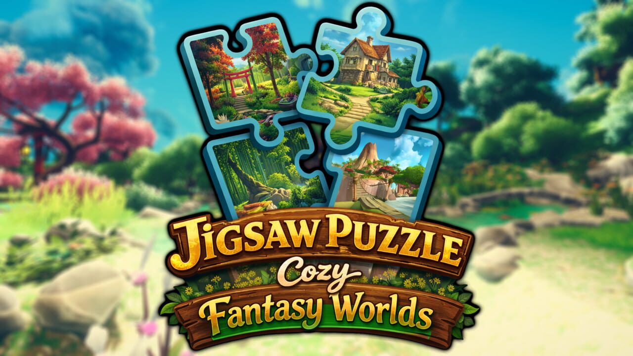 Jigsaw Puzzle: Cozy Fantasy Worlds cover art