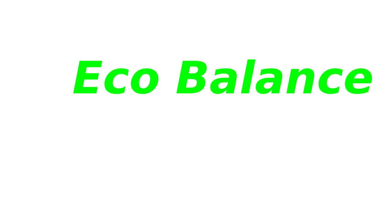 Eco Balance Image