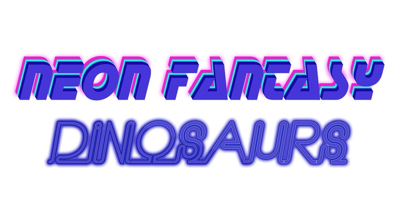 Neon Fantasy: Dinosaurs key art