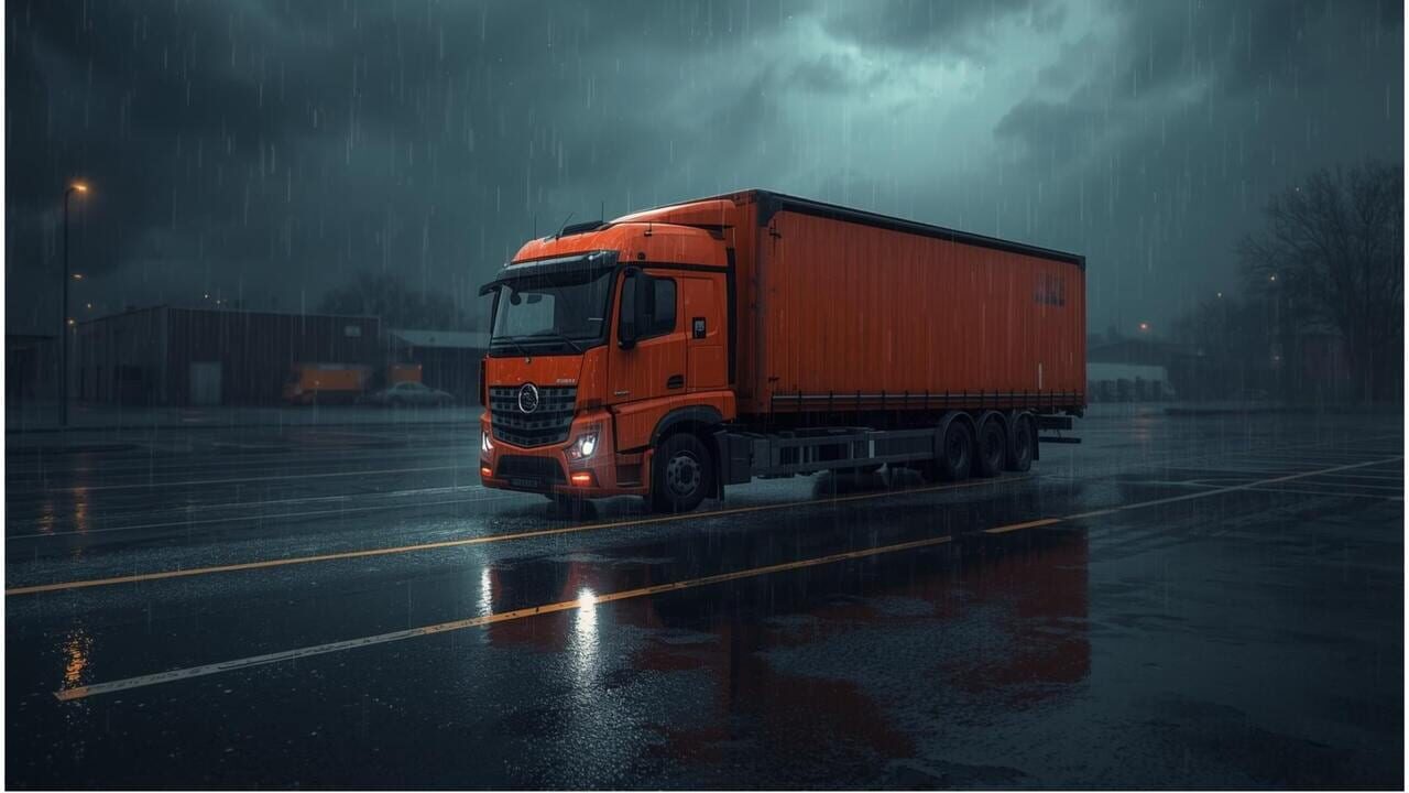 Truck Driver's License Image