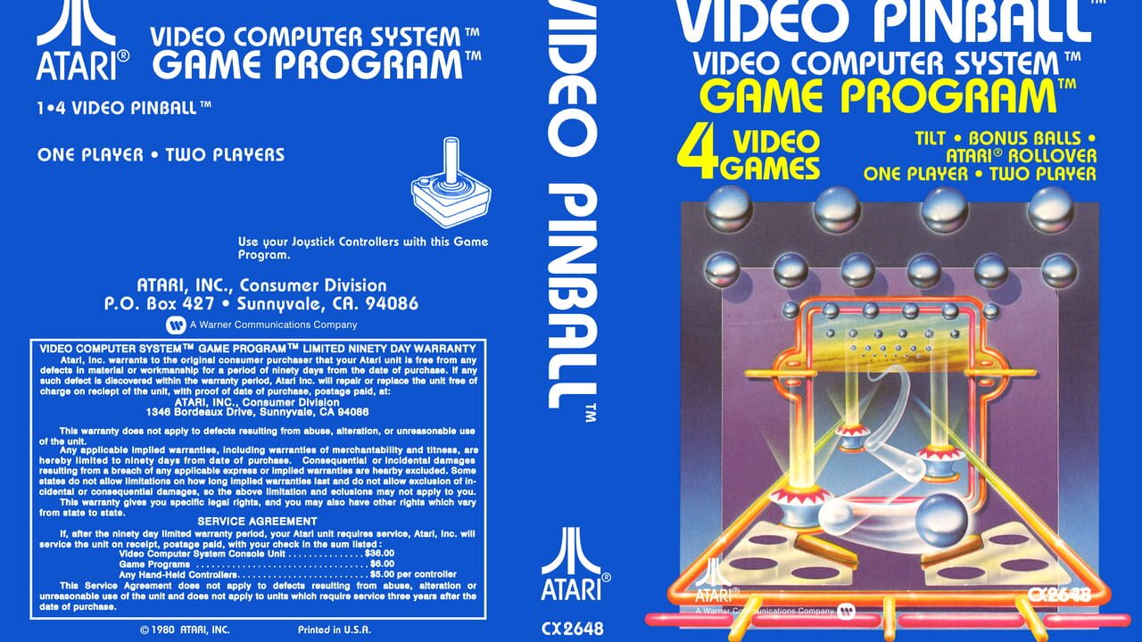 Video Pinball Image