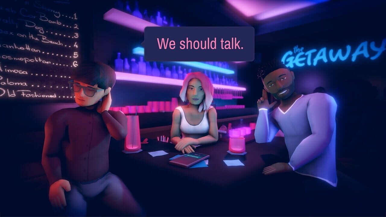 We should talk. Image