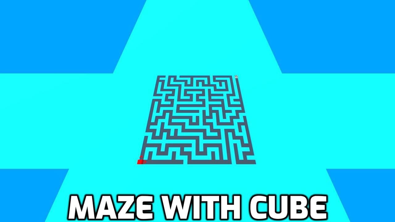 Maze with Cube Image