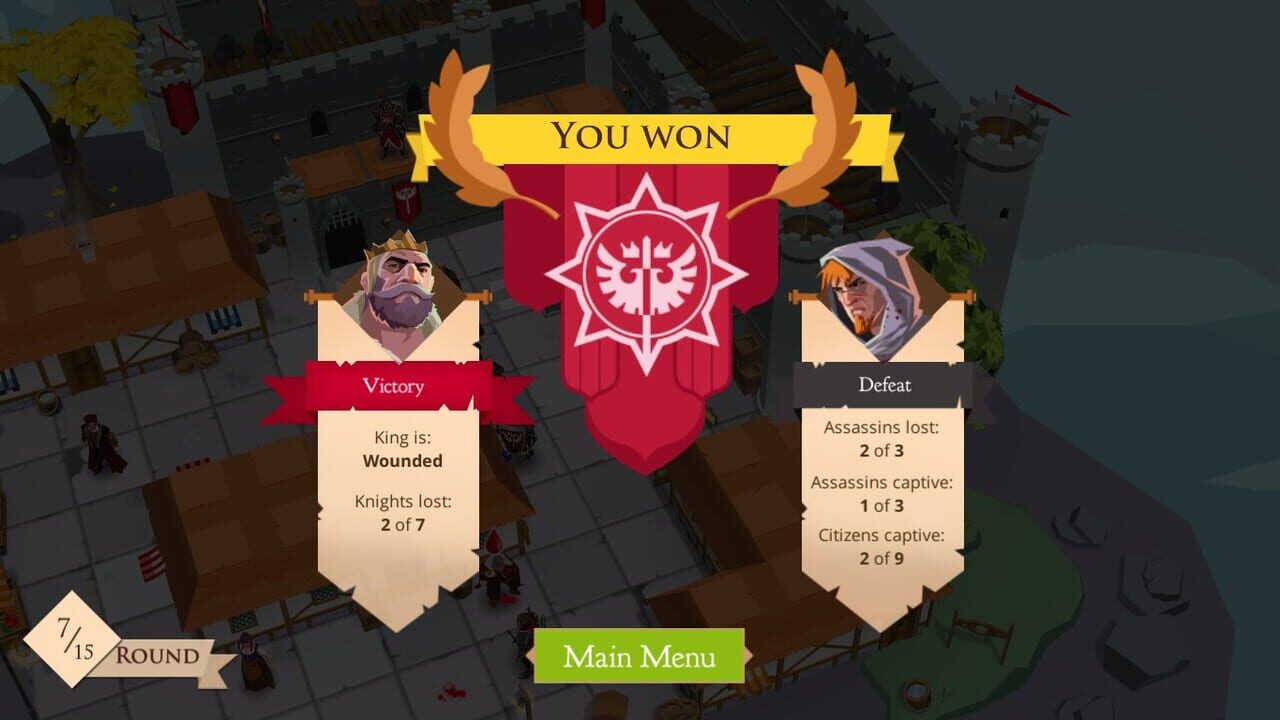 King and Assassins: The Board Game Image
