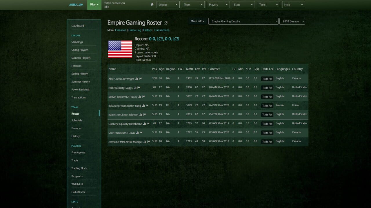 MOBA GM Image