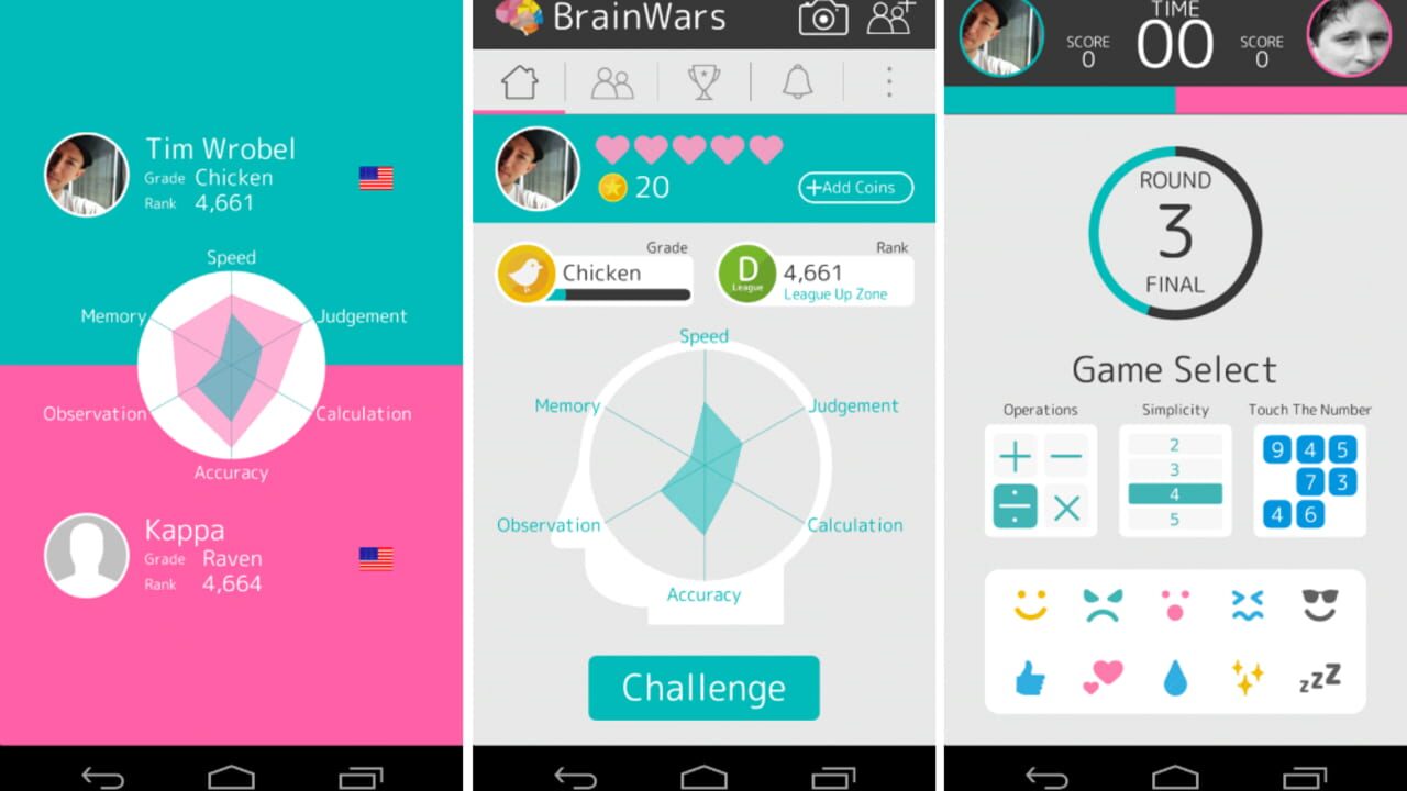 Brain Wars Screenshot 1
