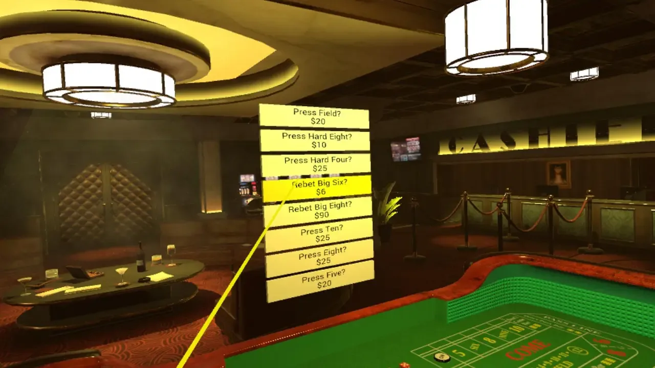 CrapsVR screenshot 2