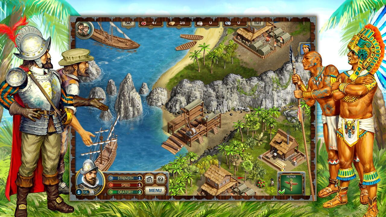 Adelantado Trilogy: Book One — Screenshot 1