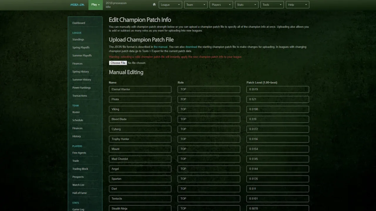 MOBA GM screenshot 1