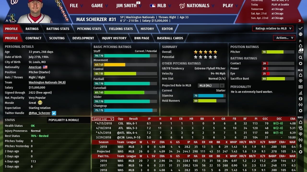 Out of the Park Baseball 19 Image