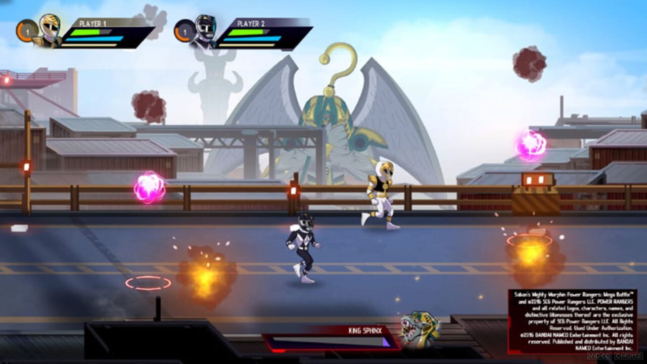 Saban's Mighty Morphin Power Rangers: Mega Battle — Screenshot 1