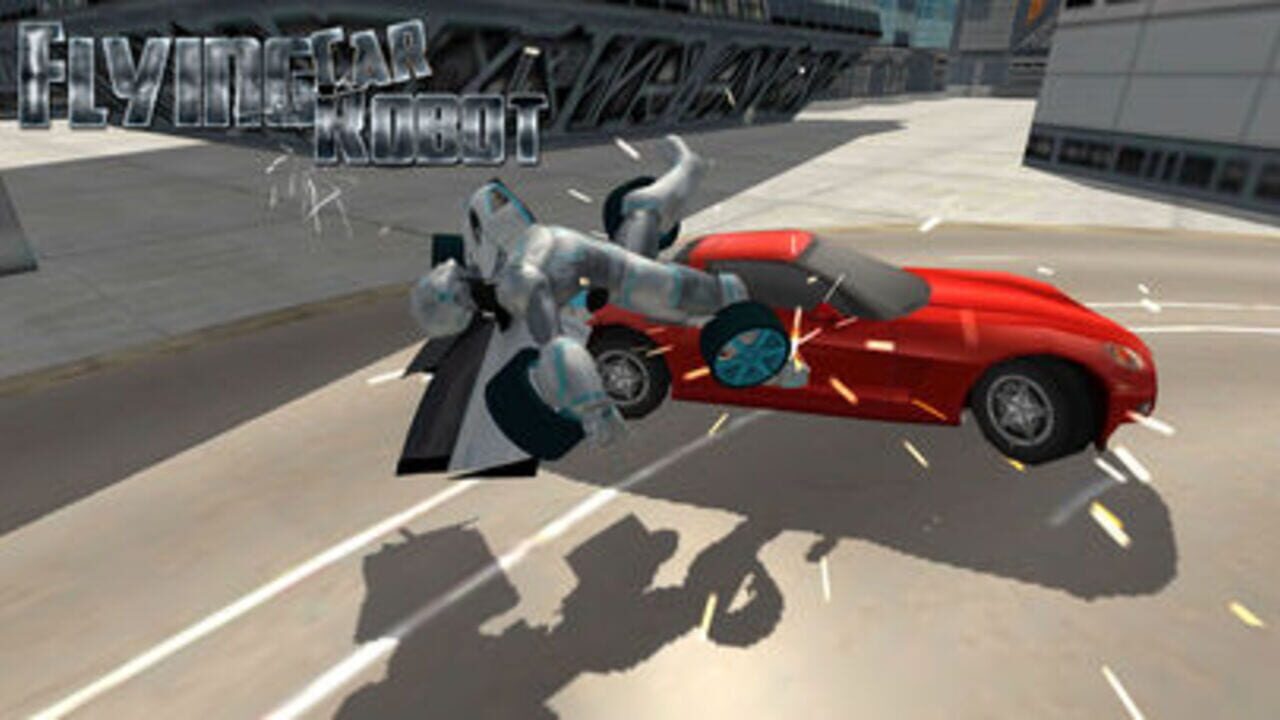 Flying Car Robot Flight Drive Simulator Game 2017 — Screenshot 3