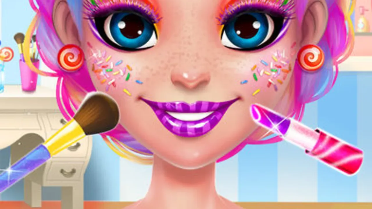 Candy Makeup Beauty Game screenshot 10