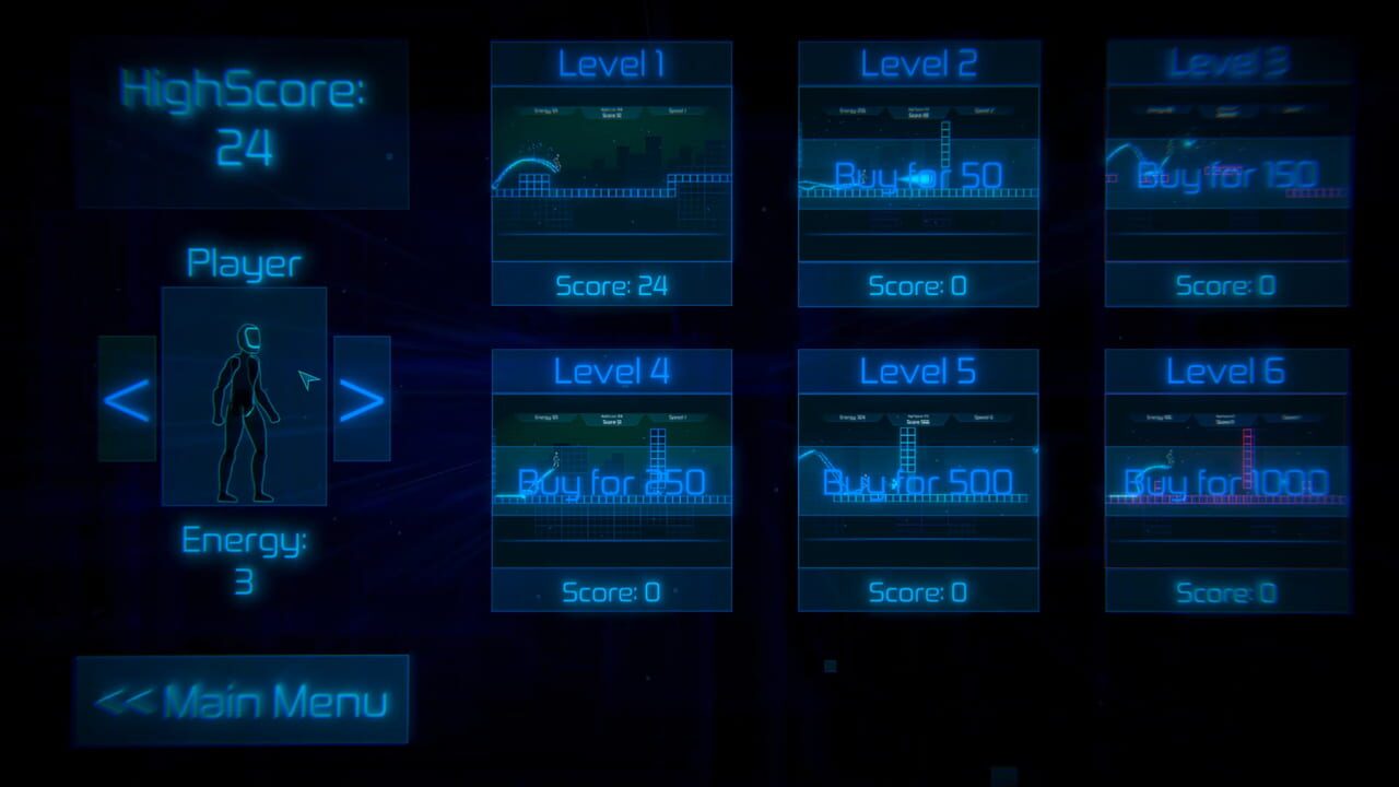 Neon Void Runner — Screenshot 5