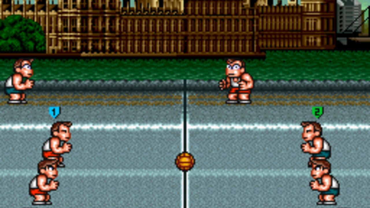Kunio-kun no Dodgeball Da yo Zenin Shuugou!: Tournament Special — Screenshot 4
