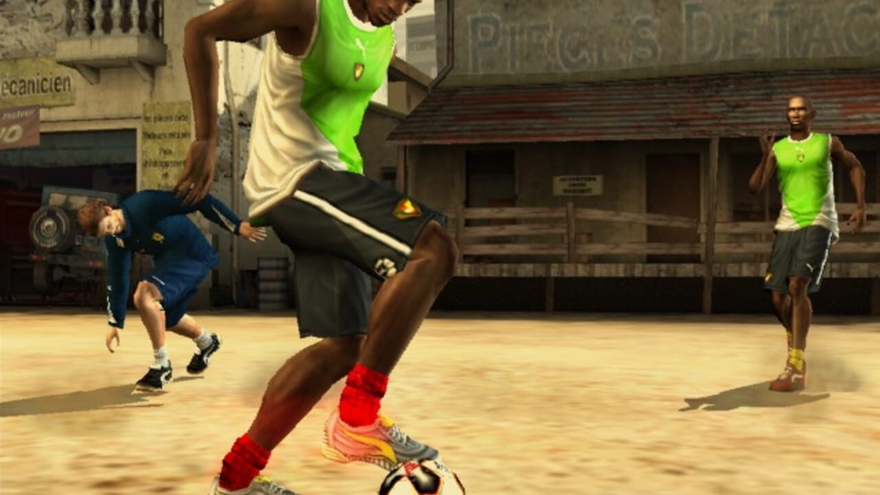 fifa street 2 ps2 controls